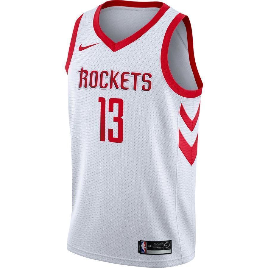 13-James Harden Houston Rockets Swingman Jersey White - Association Edition