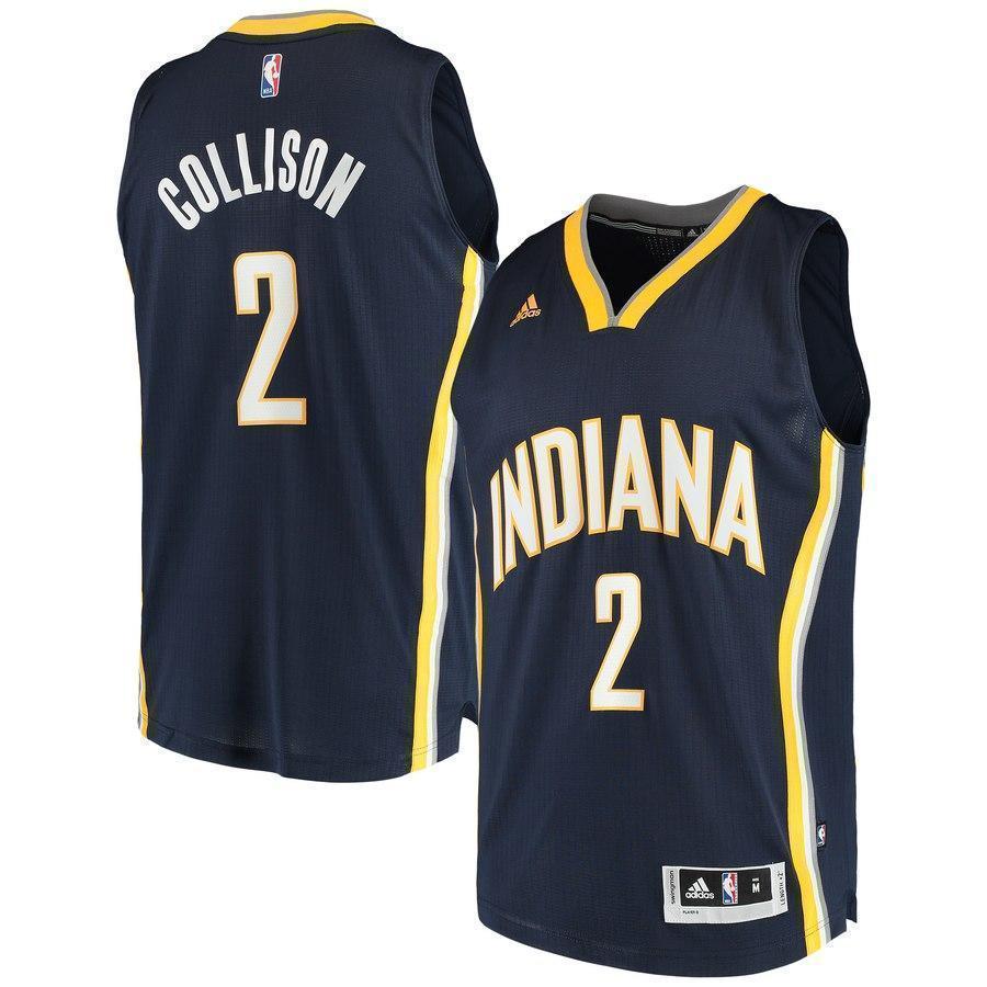 2-Darren Collison Indiana Pacers Swingman Jersey - Navy