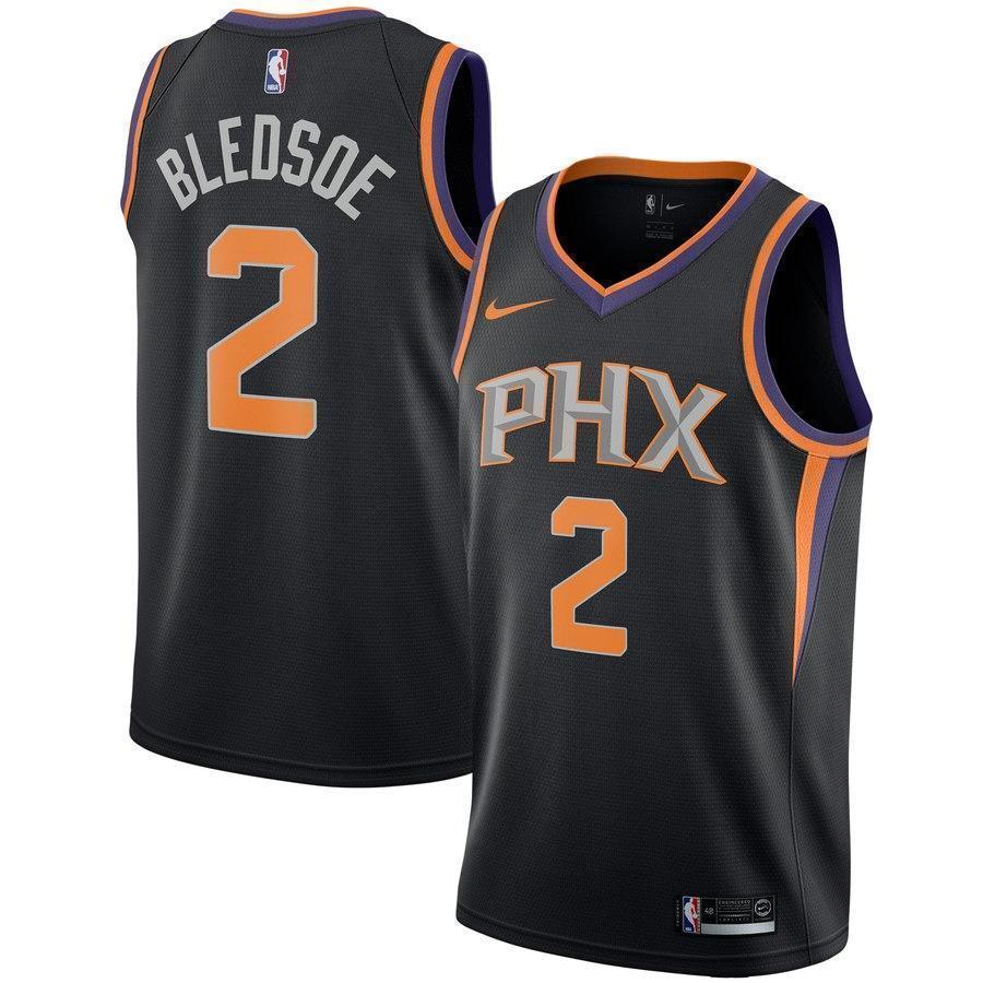 2-Eric Bledsoe Phoenix Suns Swingman Jersey - Statement Edition – Black