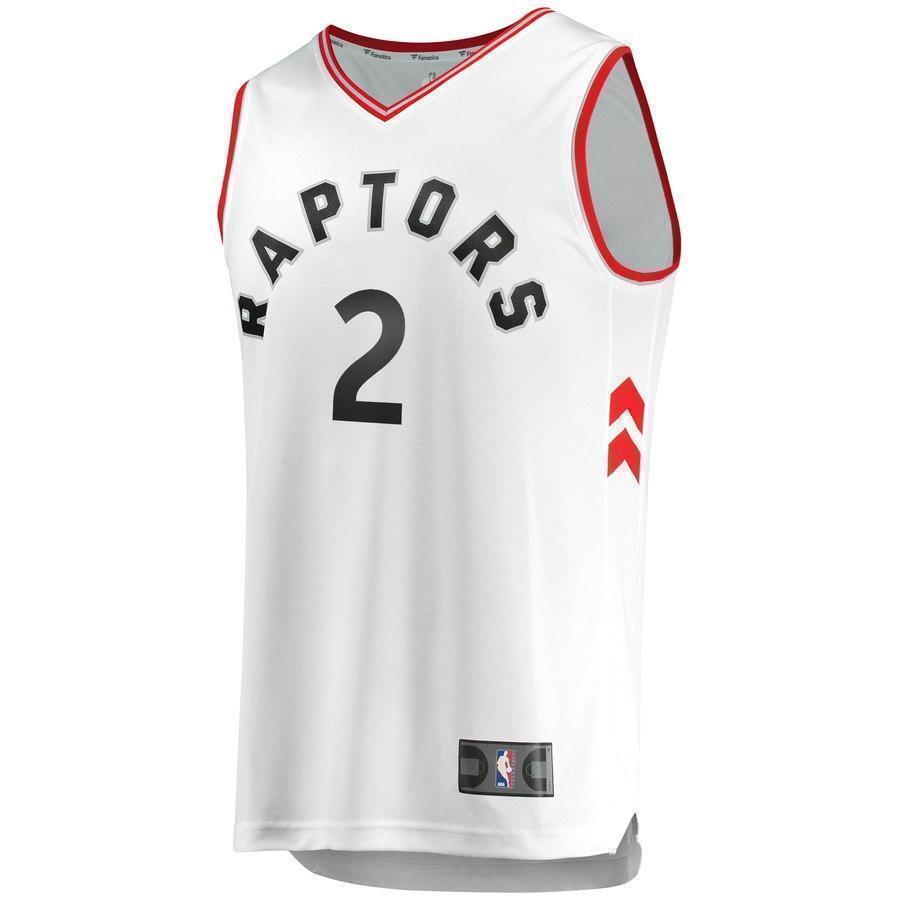 2-Kawhi Leonard Toronto Raptors  Jersey White - Association Edition