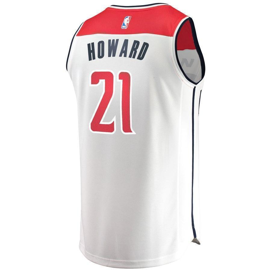 21-Dwight Howard Washington Wizards  Jersey - Association Edition – White