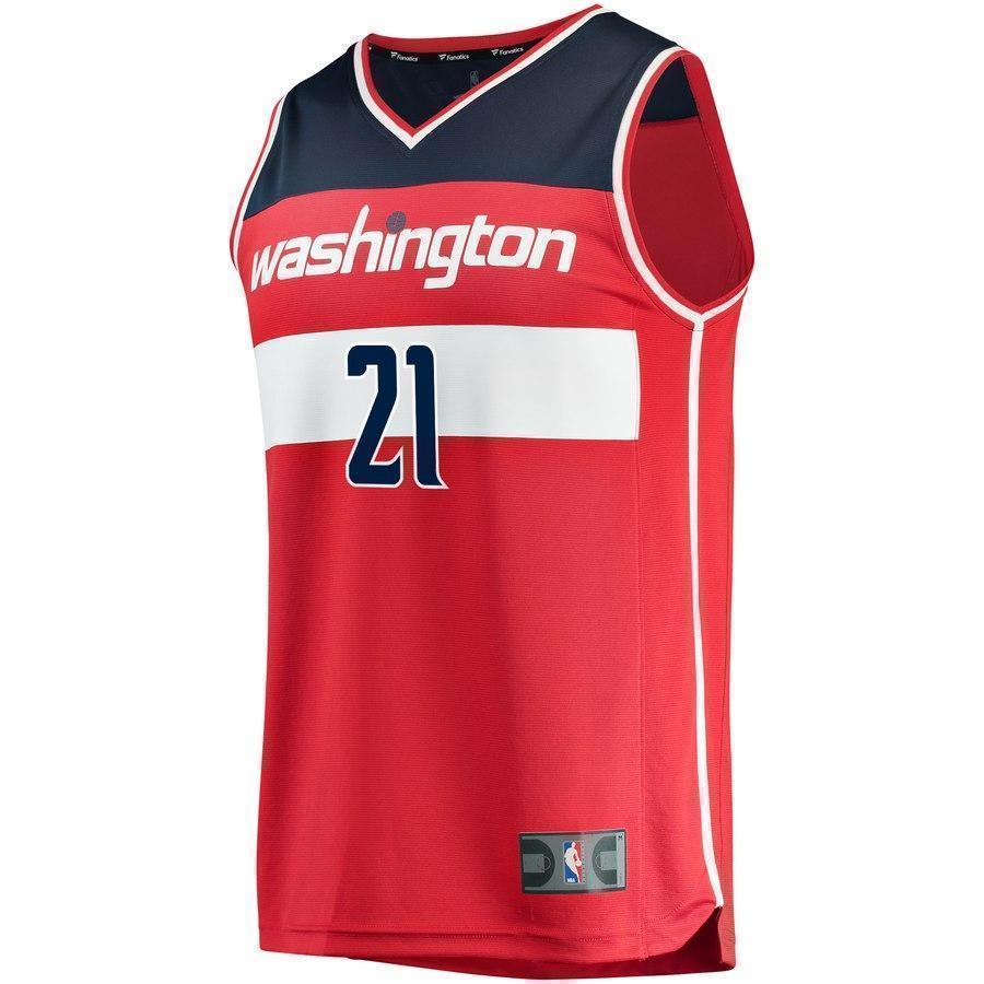21-Dwight Howard Washington Wizards  Jersey - Icon Edition - Red