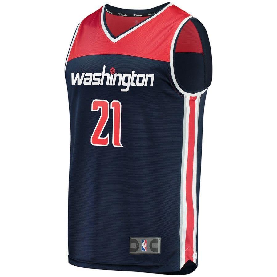 21-Dwight Howard Washington Wizards  Player Jersey - Statement Edition – Navy