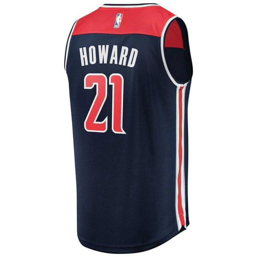 21-Dwight Howard Washington Wizards  Player Jersey - Statement Edition – Navy