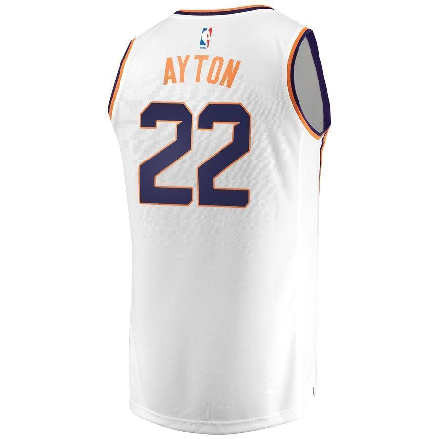 22-DeAndre Ayton Phoenix Suns  Jersey - Association Edition – White