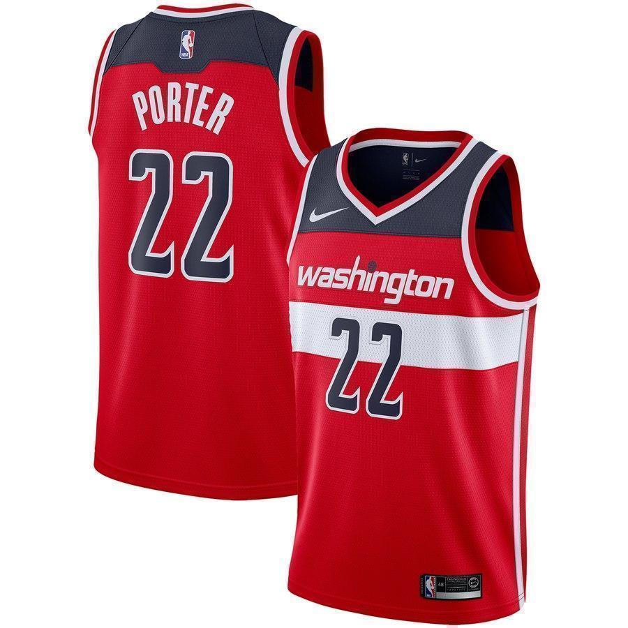22-Otto Porter Washington Wizards Swingman Jersey - Icon Edition – Red