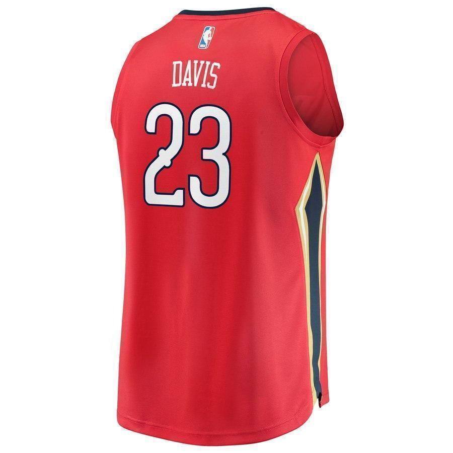 23-Anthony Davis New Orleans Pelicans  Jersey Red - Statement Edition