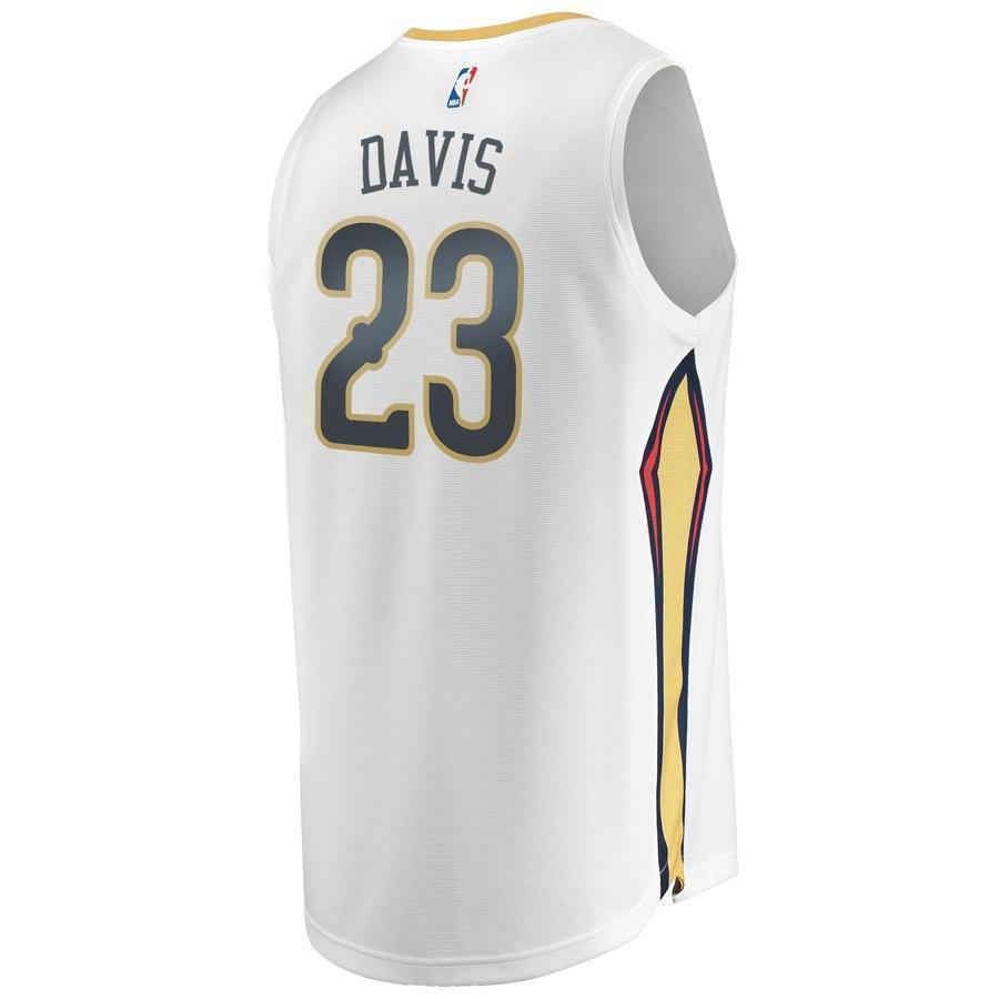 23-Anthony Davis New Orleans Pelicans Jersey White - Association Edition