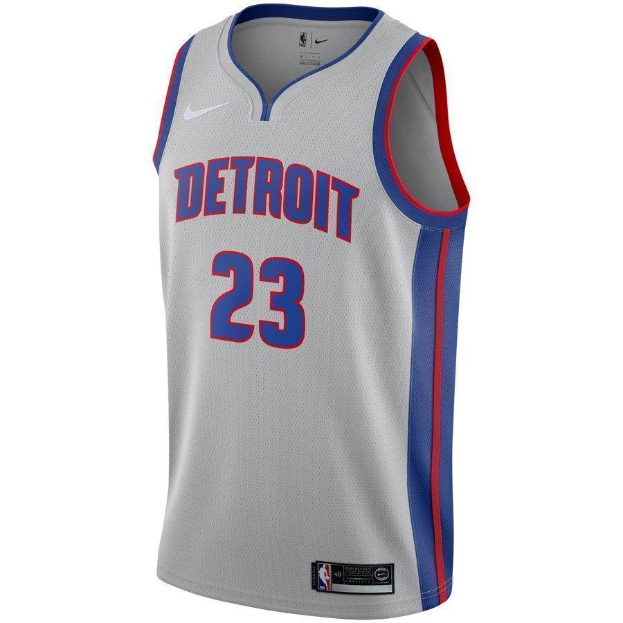 23-Blake Griffin Detroit Pistons  Swingman Jersey - Statement Edition – Silver