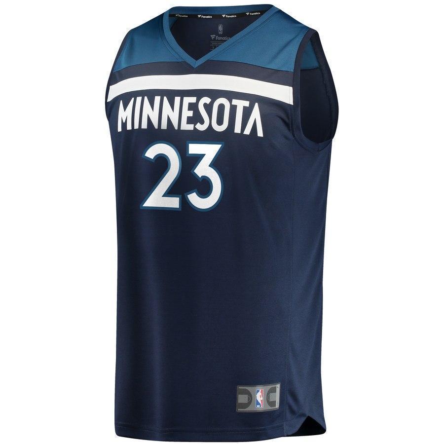 23-Jimmy Butler Minnesota Timberwolves  Jersey Navy - Icon Edition