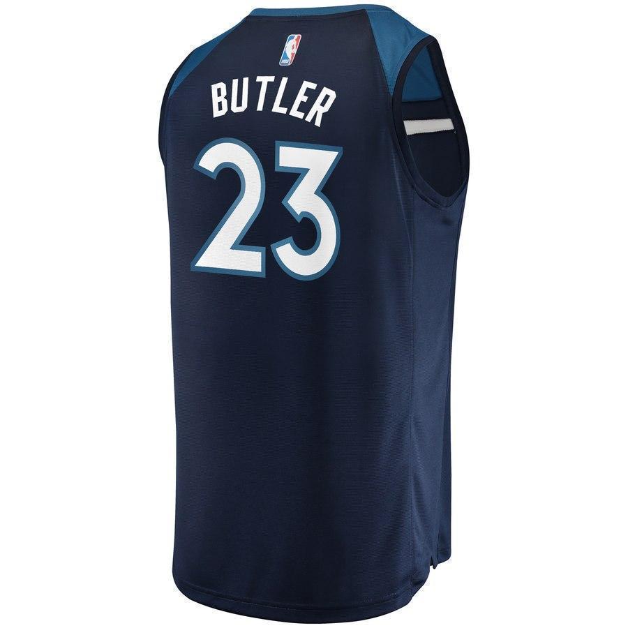 23-Jimmy Butler Minnesota Timberwolves  Jersey Navy - Icon Edition