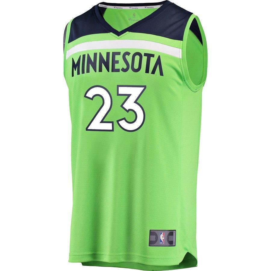 23-Jimmy Butler Minnesota Timberwolves  Jersey Neon Green - Statement Edition