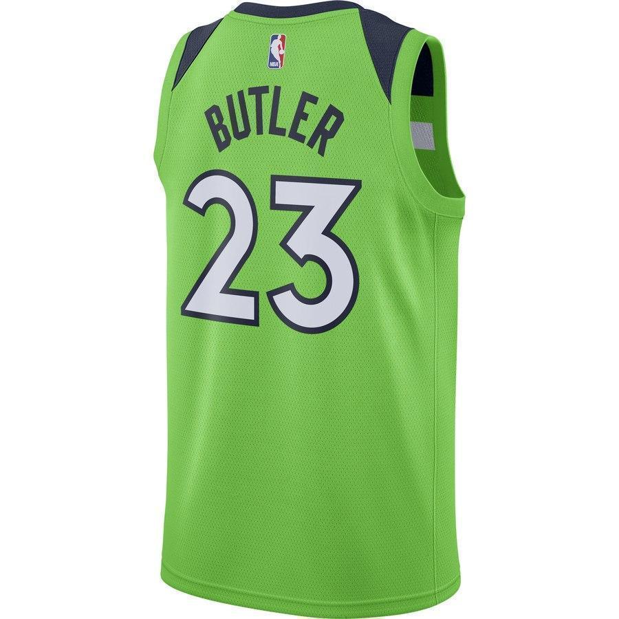23-Jimmy Butler Minnesota Timberwolves Swingman Jersey - Statement Edition – Green