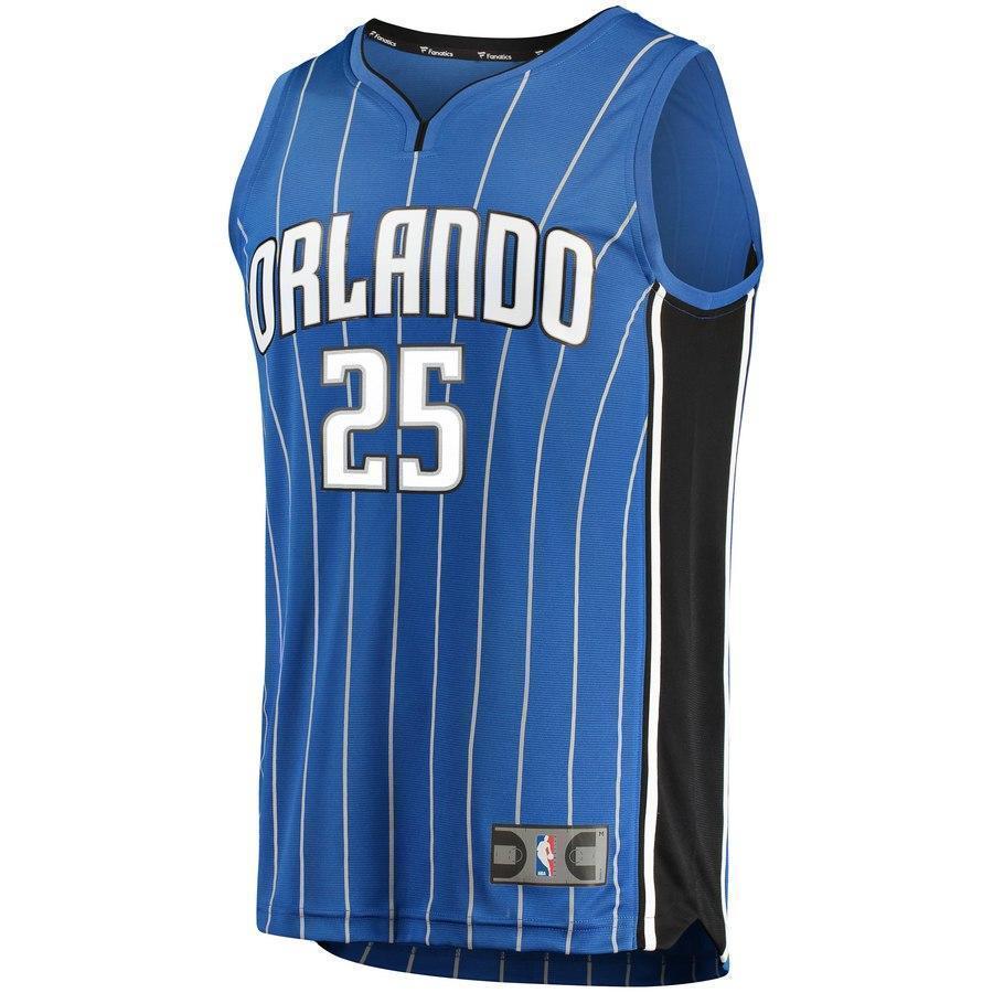 25-Wesley Iwundu Orlando Magic  Jersey - Icon Edition – Blue