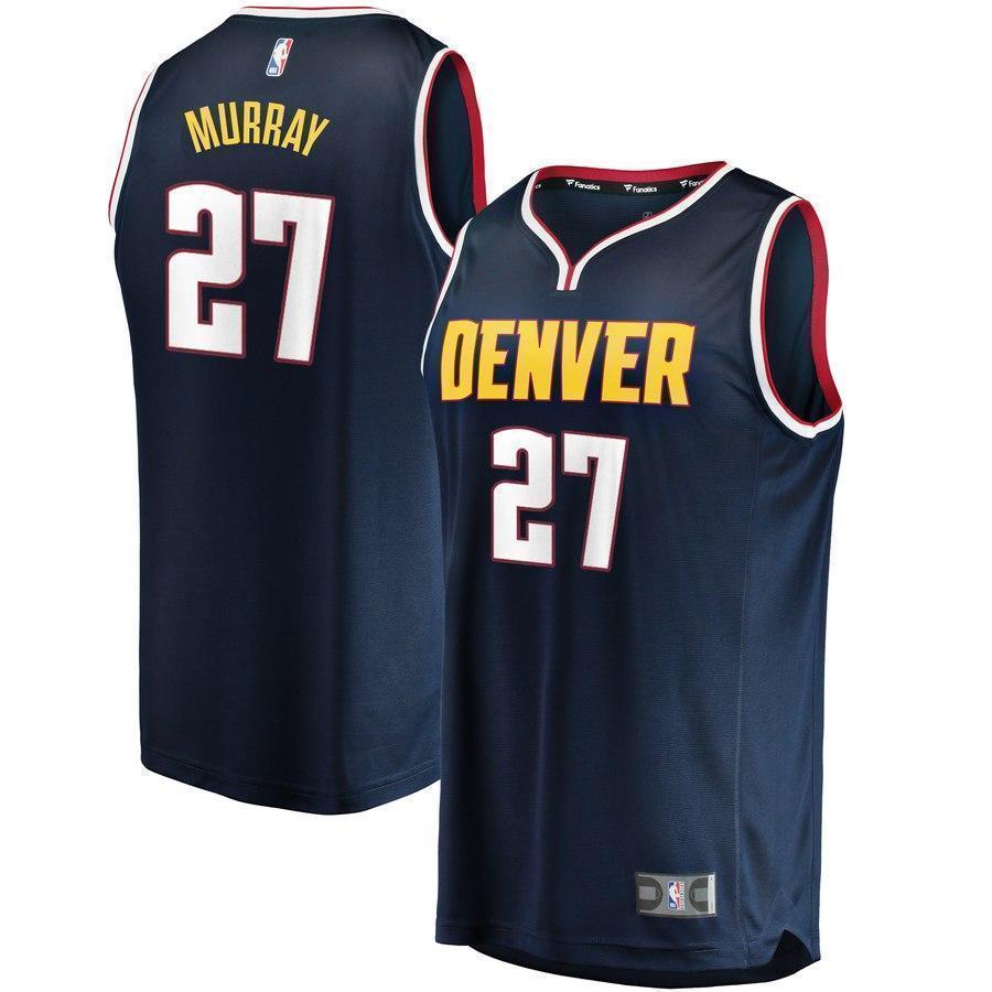 27-Jamal Murray Denver Nuggets  Jersey - Icon Edition - Blue
