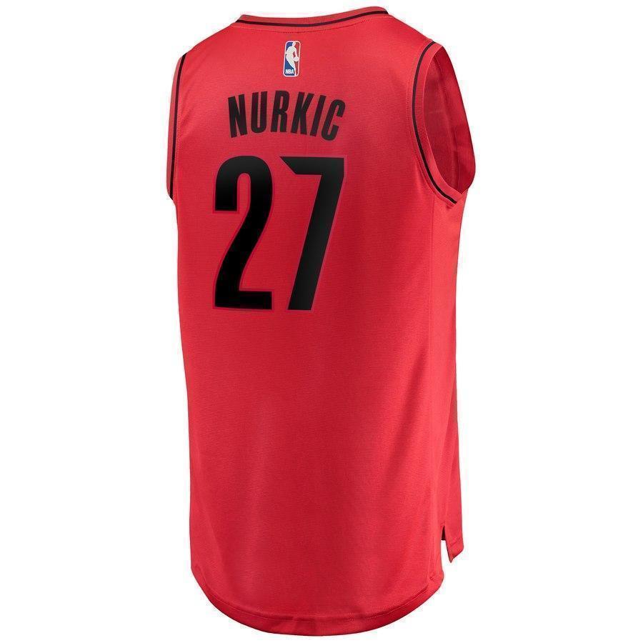 27-Jusuf Nurkic Portland Trail Blazers Jersey - Statement Edition - Red