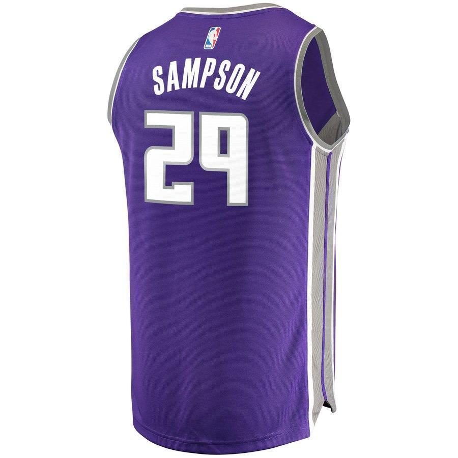 29-JaKarr Sampson Sacramento Kings Player Jersey - Purple