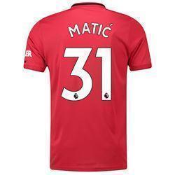 Matic 31 Manchester United Home Soccer Jersey 2019-20