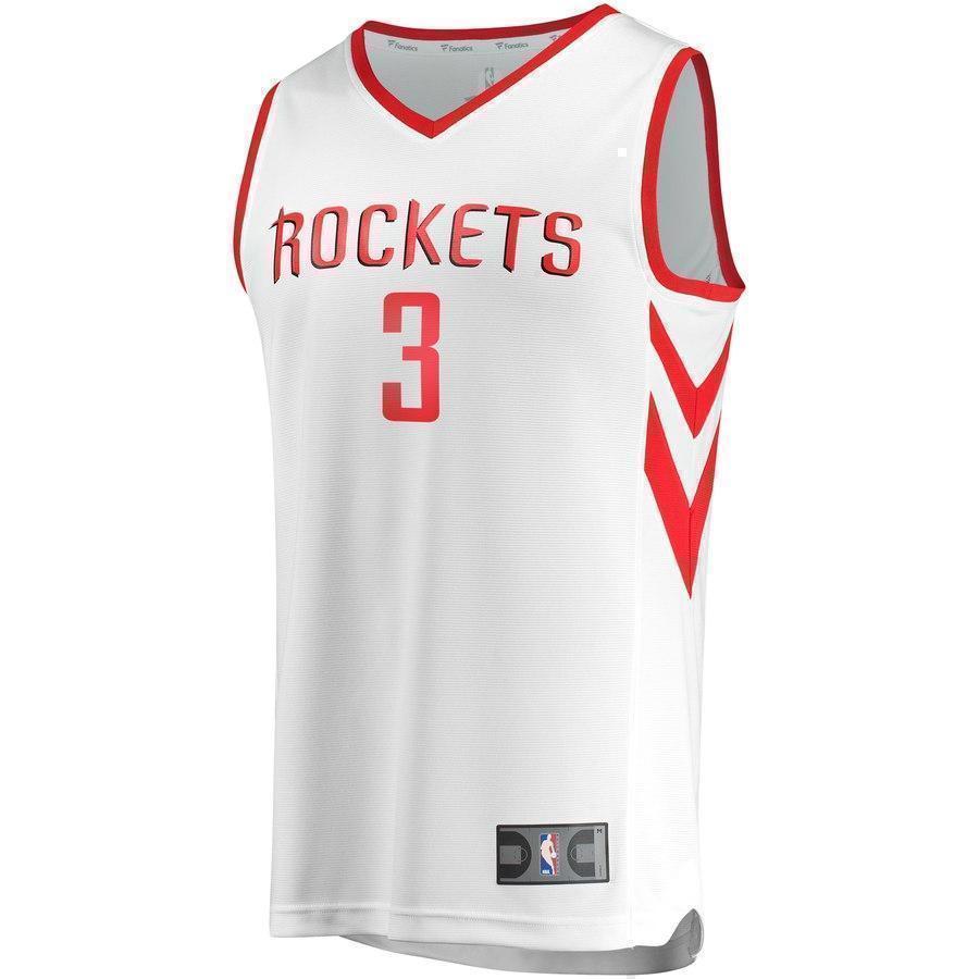 3-Chris Paul Houston Rockets Jersey White - Association Edition
