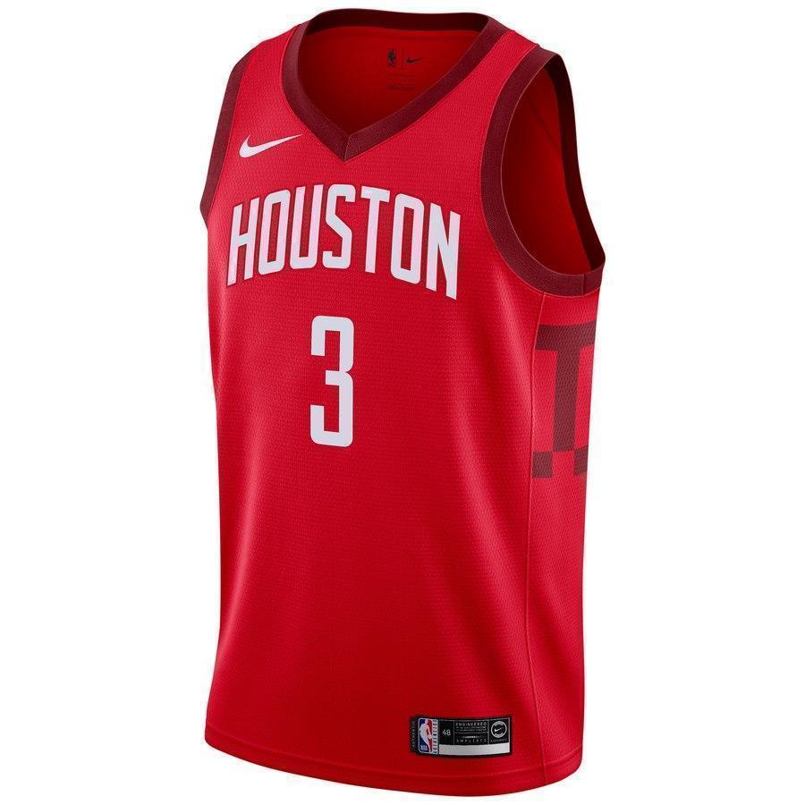 3-Chris Paul Houston Rockets Swingman Jersey Red – Earned Edition