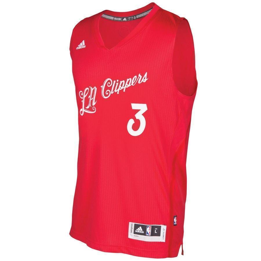3-Chris Paul LA Clippers  Christmas Day Swingman Jersey - Red