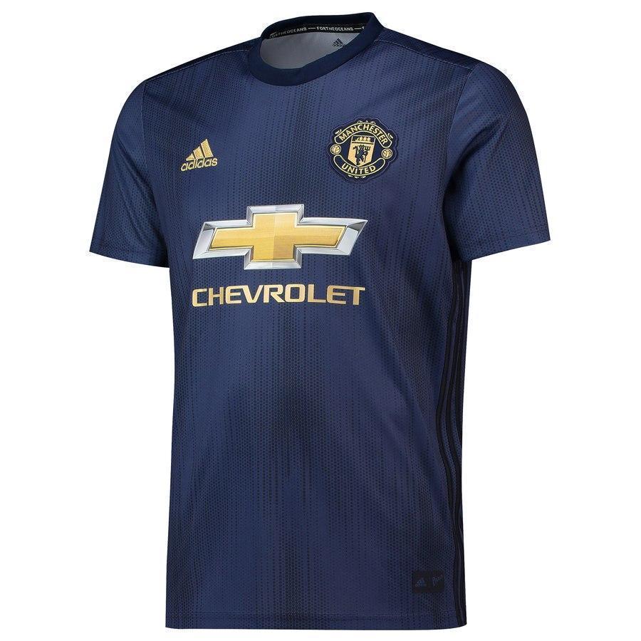 3-Eric Bailly Manchester United 18-19 Third Jersey – Navy