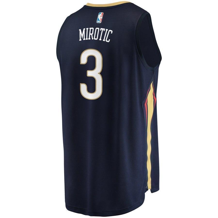 3-Nikola Mirotic New Orleans Pelicans  Jersey - Icon Edition - Navy
