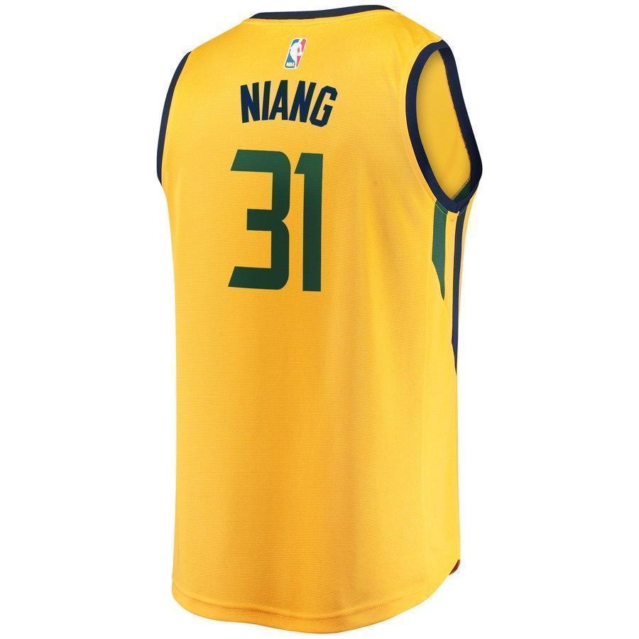 31-Georges Niang Utah Jazz Player Jersey Gold - Statement Edition