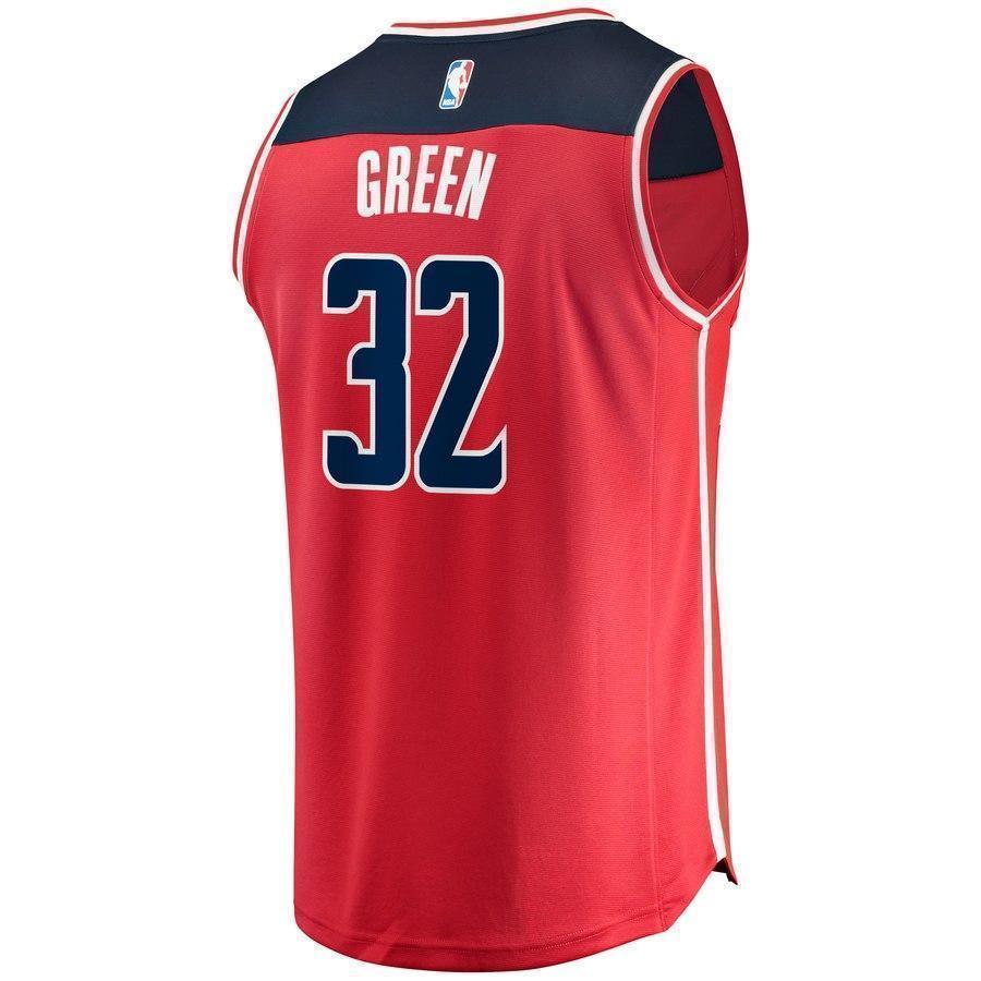 32-Jeff Green Washington Wizards  Jersey - Icon Edition - Red