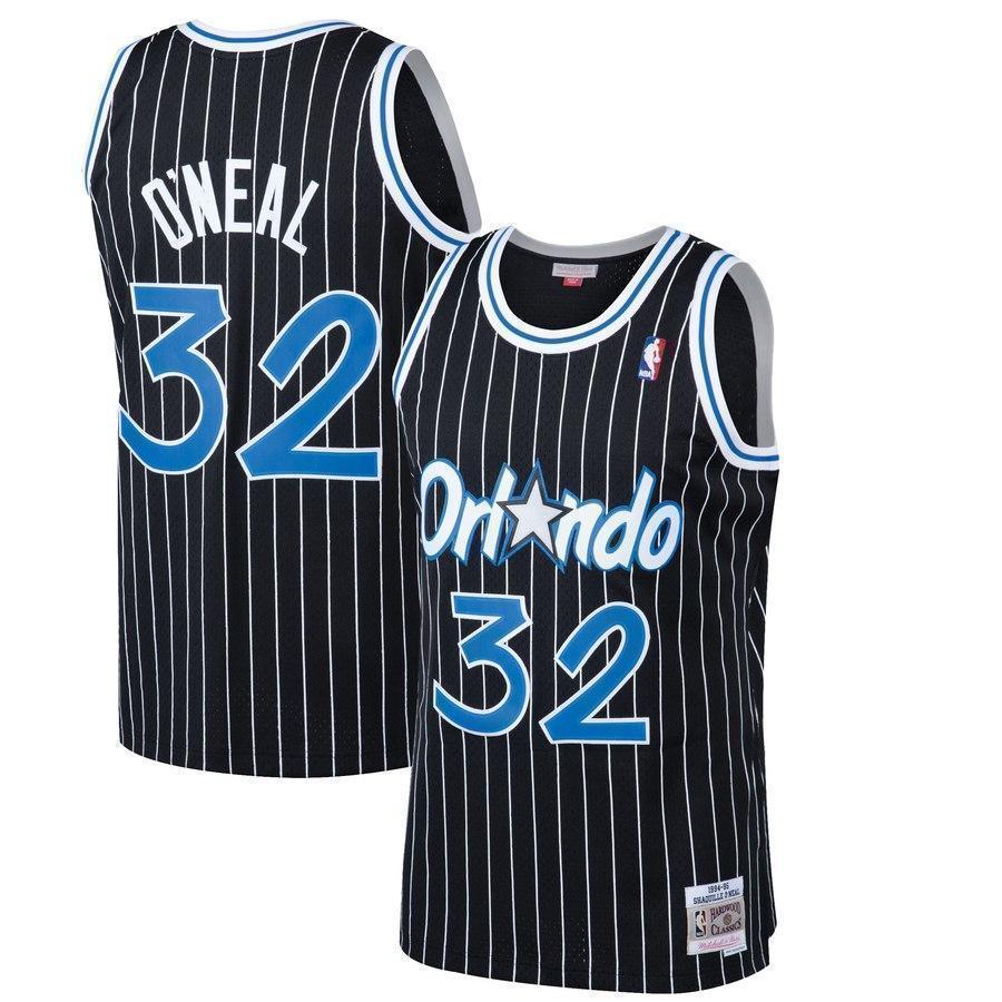 32-Shaquille O'Neal Orlando Magic 1994-95 Hardwood Classics Swingman Jersey - Black