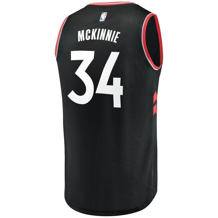 34-Alfonzo McKinnie Toronto Raptors  Jersey Black - Statement Edition
