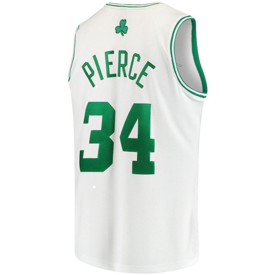 34-Paul Pierce Boston Celtics  Hardwood Classics  - White
