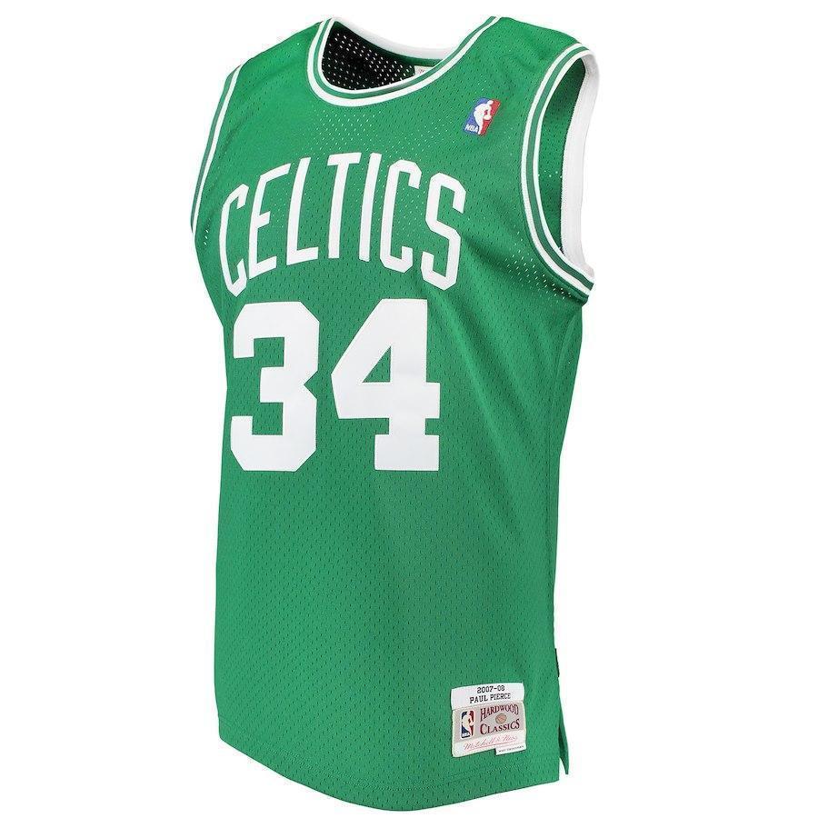 34-Paul Pierce Boston Celtics  Hardwood Classics Swingman Jersey – Kelly Green