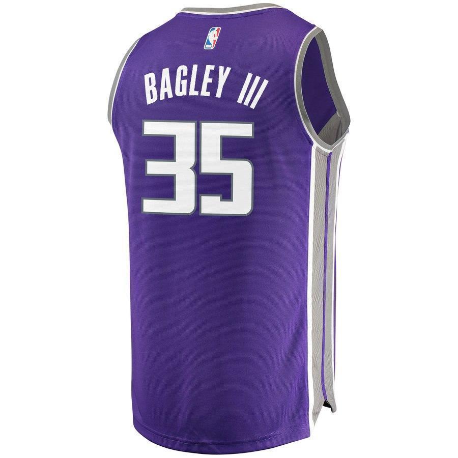 35-Marvin Bagley III Sacramento Kings  Jersey - Icon Edition - Purple