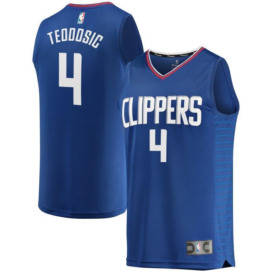 4-Milos Teodosic LA Clippers  Jersey - Icon Edition – Royal