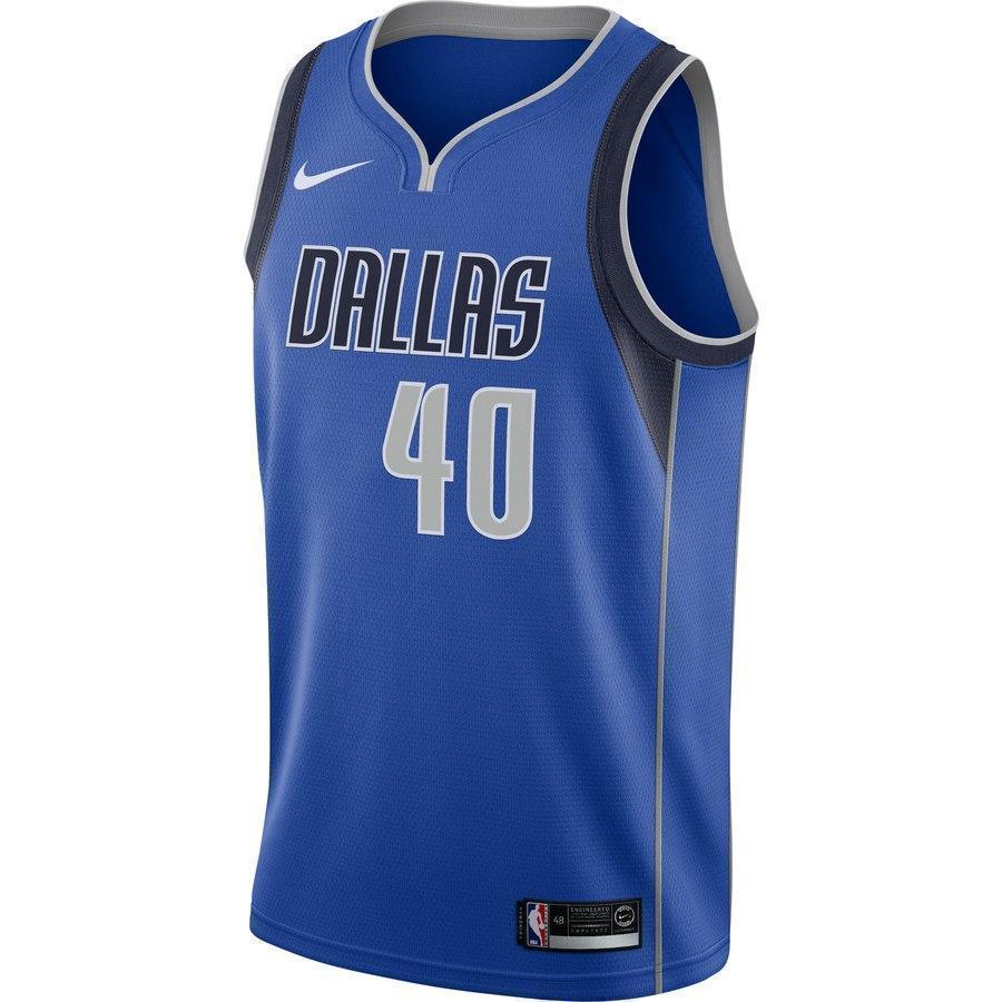 40-Harrison Barnes Dallas Mavericks Swingman Jersey Royal - Icon Edition