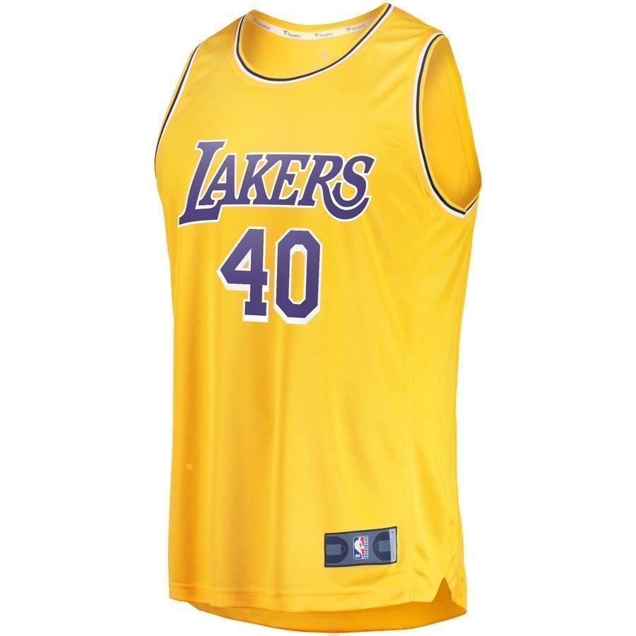 40-Ivica Zubac Los Angeles Lakers Jersey - Icon Edition - Gold
