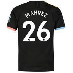 Mahrez 26 Manchester City Away Soccer Jersey 2019-20