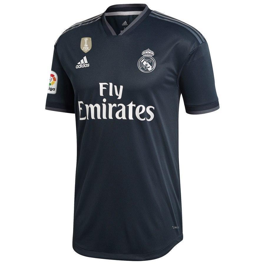 Real Madrid 9-Karim Benzema Away Soccer Jersey 2018-19 – Gray