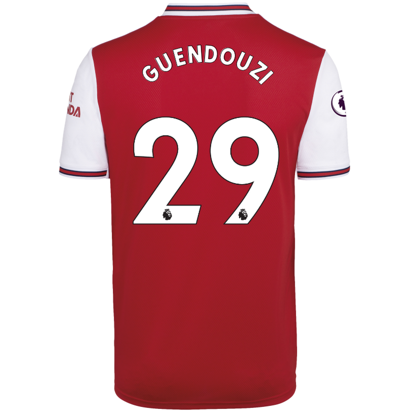 MATTÉO GUENDOUZI Arsenal 2019-20 Home Jersey