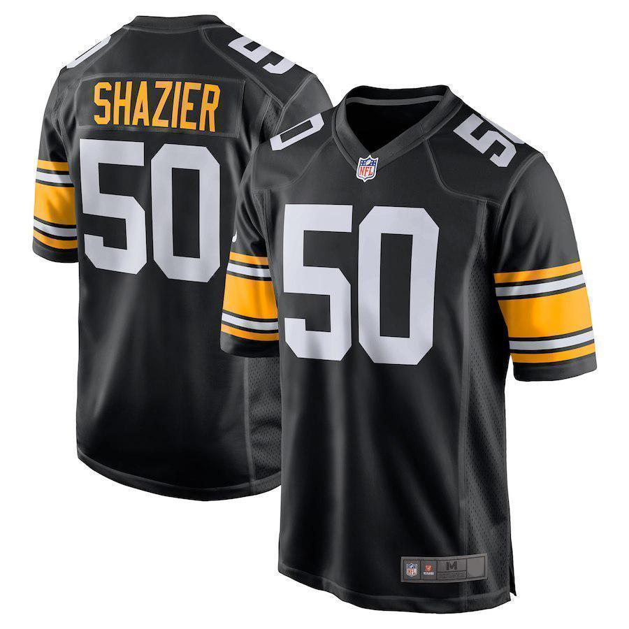 Men's Pittsburgh Steelers Ryan Shazier  Black Alternate American football jersey