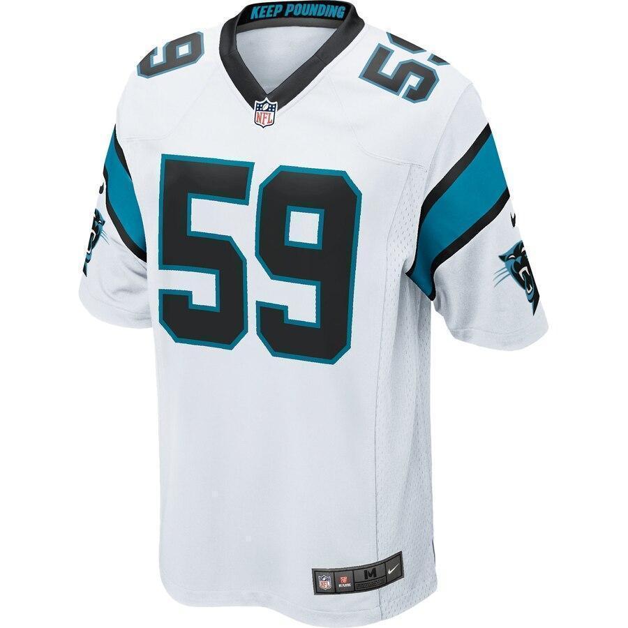 Luke Kuechly Carolina Panthers Nike Game Jersey - White