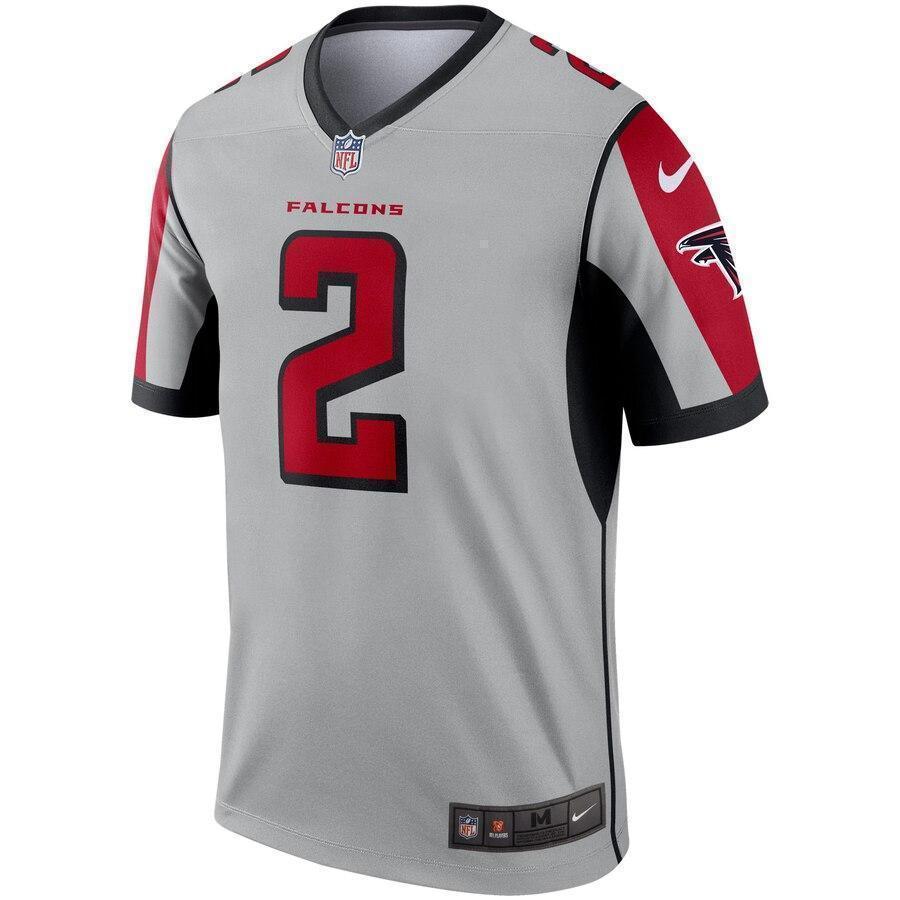 Matt Ryan Atlanta Falcons Nike Inverted Legend Jersey - Silver