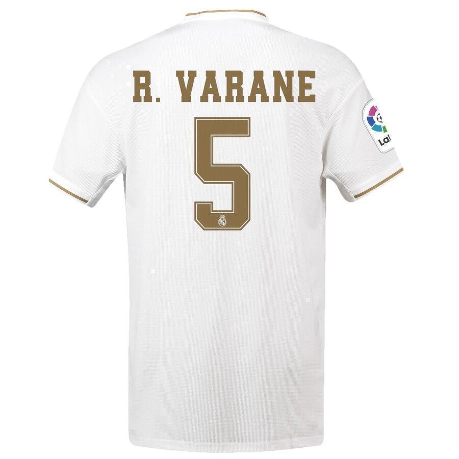 Raphaël Varane Real Madrid Home Soccer Jersey 2019-20 Jersey – White