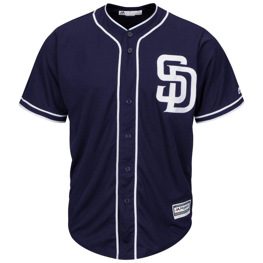 Manny Machado San Diego Padres Majestic Official Cool Base Player Jersey - Navy