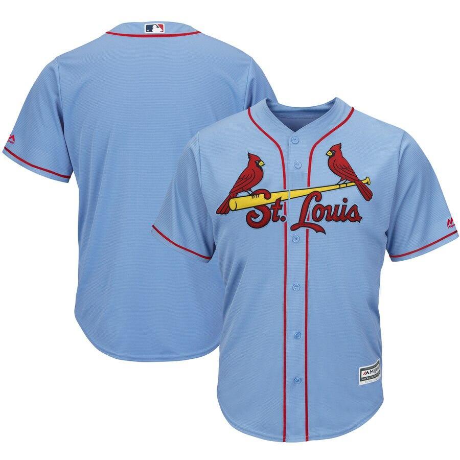 St. Louis Cardinals Majestic Alternate Cool Base Team Jersey - Horizon Blue
