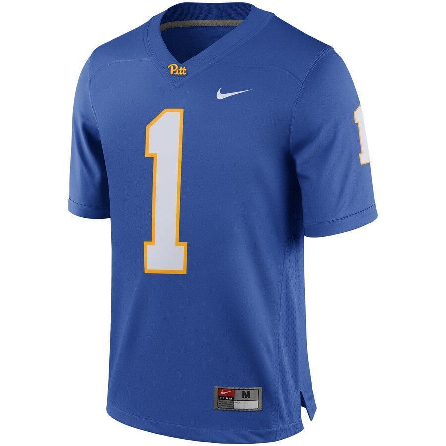 Pitt Panthers Nike Team Game Football Jersey - Royal