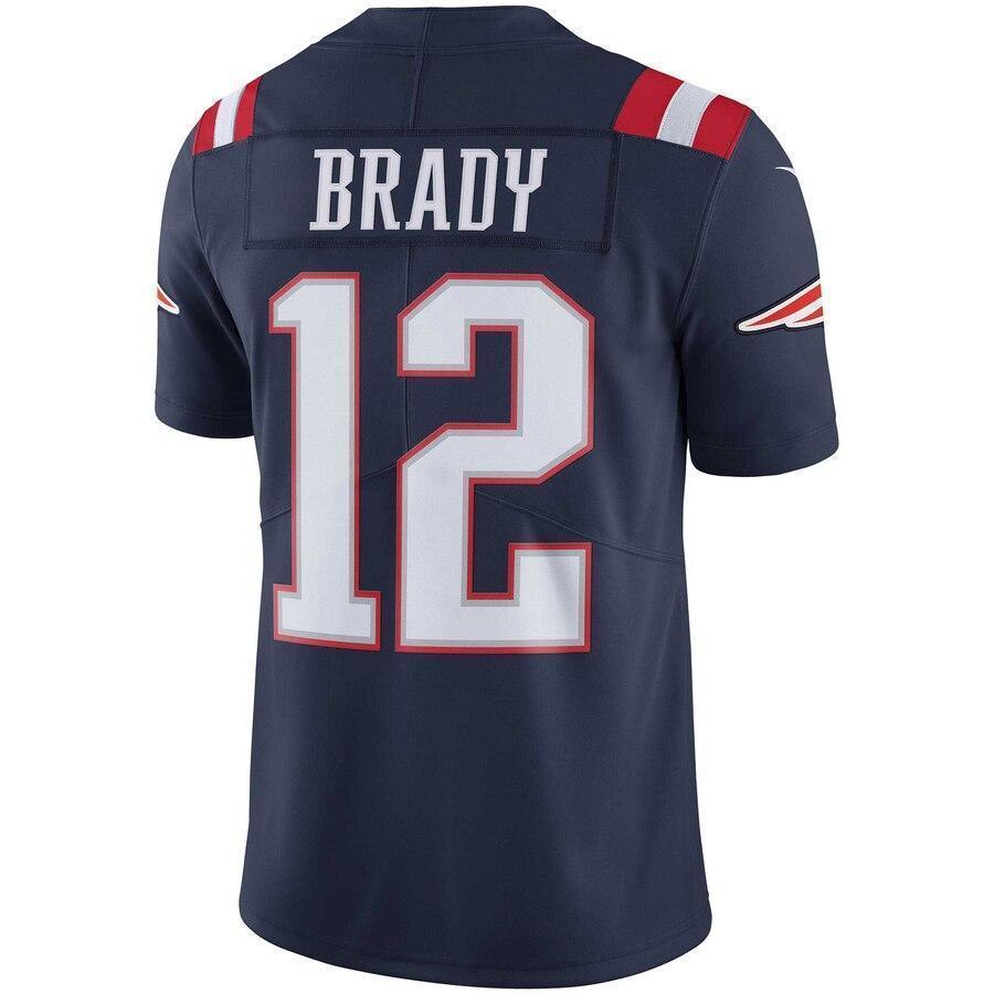 Tom Brady New England Patriots Nike Vapor Untouchable Color Rush Limited Player Jersey - Navy