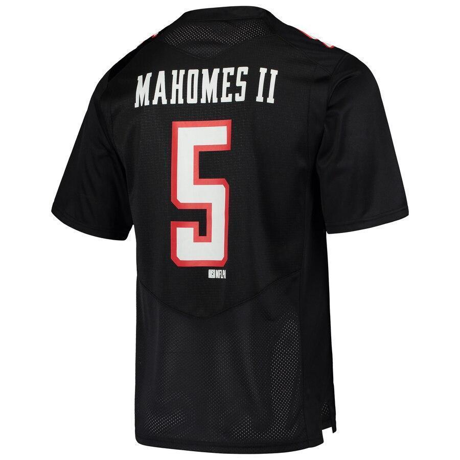 Patrick Mahomes Texas Tech Red Raiders Under Armour Replica Alumni Jersey - Black