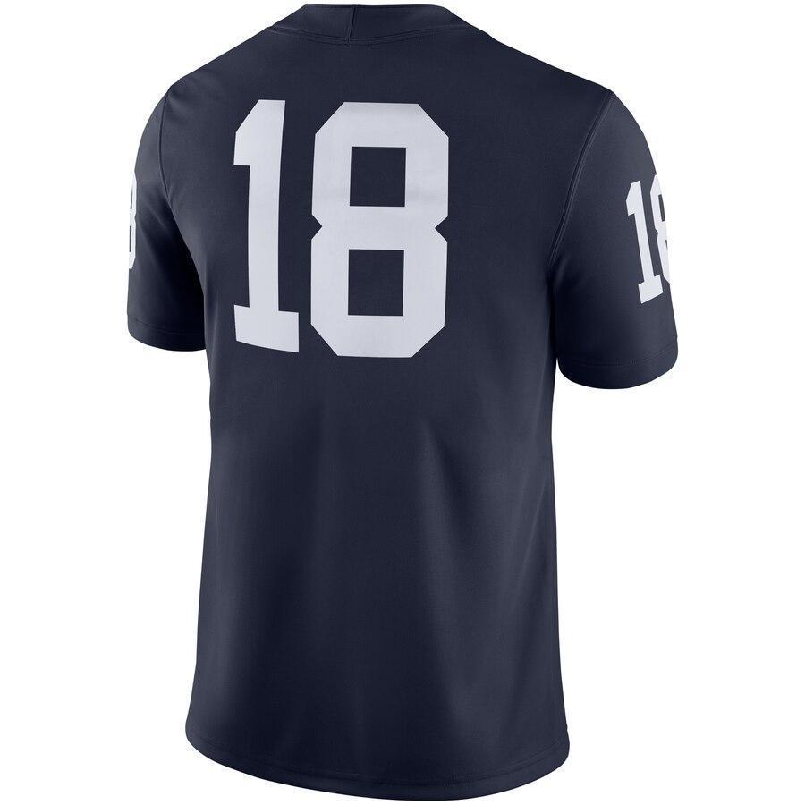 Penn State Nittany Lions Nike Team Game Football Jersey - Navy